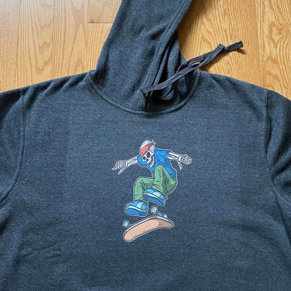 Brand New Men’s Skateboarding Skeleton Hoodie - Picture 2 of 4
